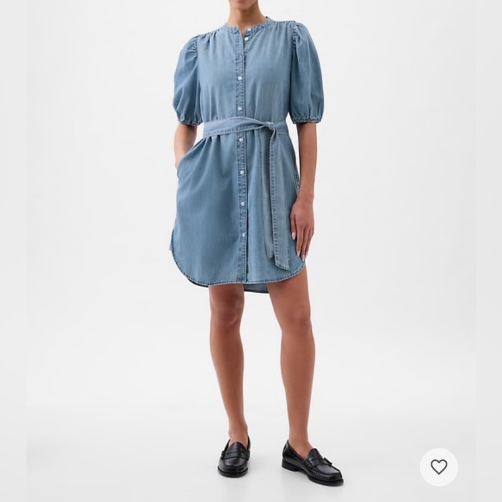 GAP Blue Denim Dress